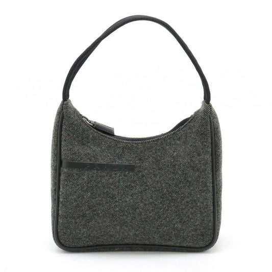 Prada Wool Nylon Accessory Pouch MV515