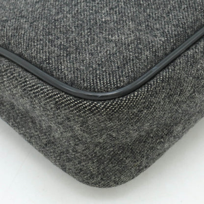 Prada Wool Nylon Accessory Pouch MV515
