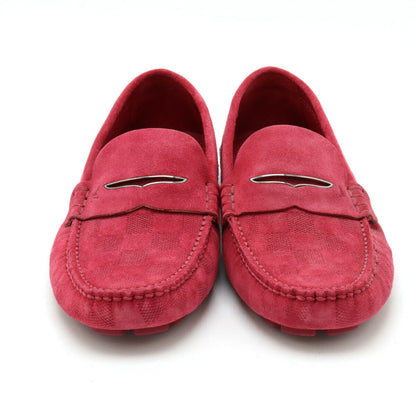 Louis Vuitton Damier Shade Line Driving Shoes Loafers ND0195