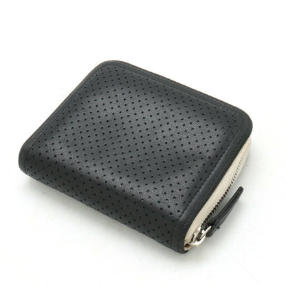 Chanel Leather Coco Mark Card Case Business Card Holder