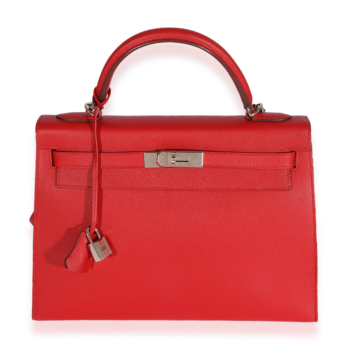Hermes Rouge Casaque Epsom Kelly 32 Sellier