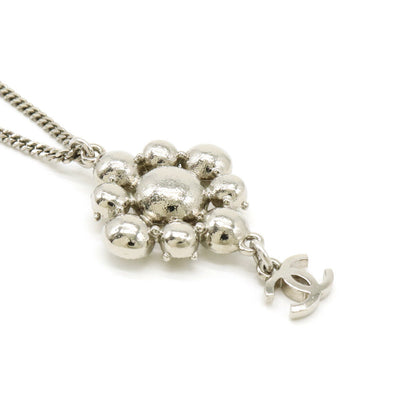Chanel Metal Coco Mark Necklace Pendant 10V