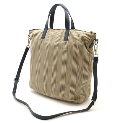 Prada Canvas Leather 2way Bag B2052G