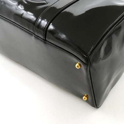Chanel Patent Leather Coco Mark 2way Handbag