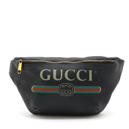 Gucci Leather Gucci Print Belt Bag 530412