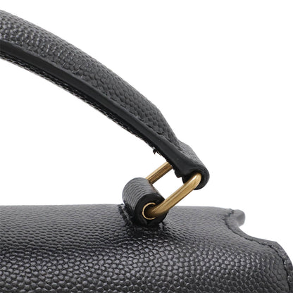 Saint Laurent Paris Leather Cassandra Top Handle 2way Bag 623930