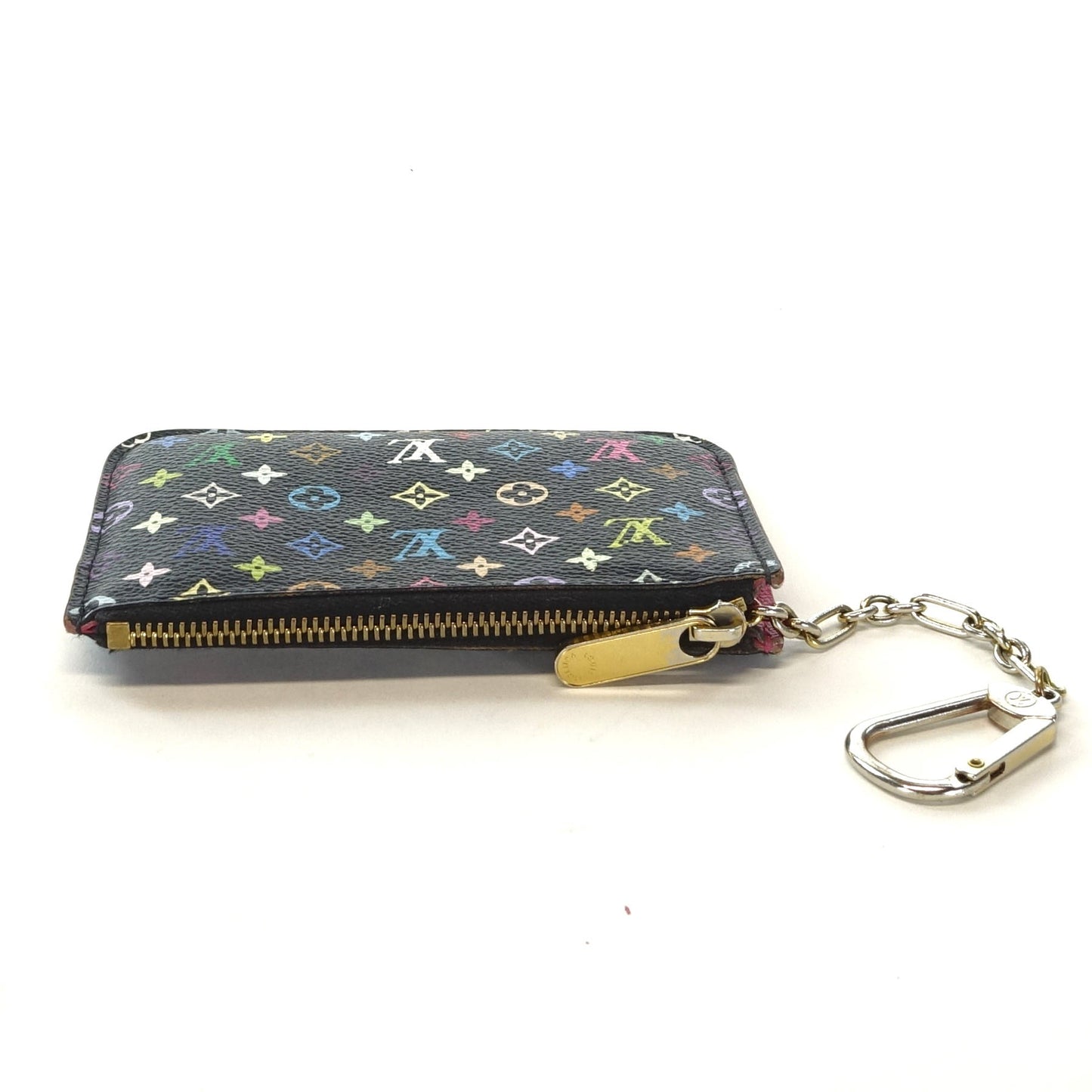 Louis Vuitto Multicolour Coin Purse with Key Ring