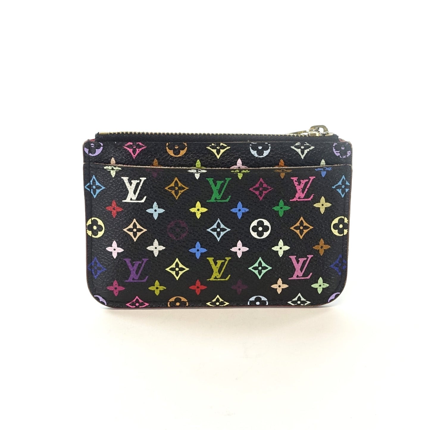 Louis Vuitto Multicolour Coin Purse with Key Ring
