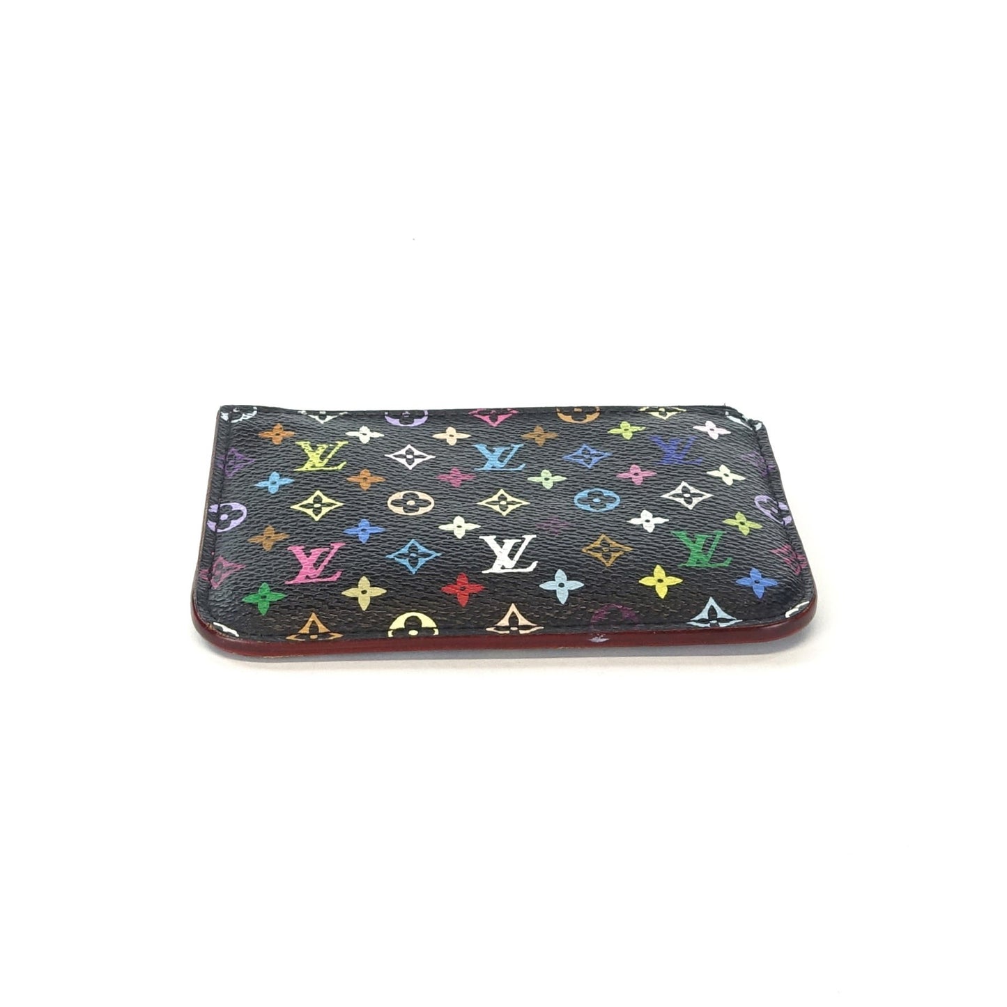 Louis Vuitto Multicolour Coin Purse with Key Ring