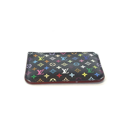 Louis Vuitto Multicolour Coin Purse with Key Ring