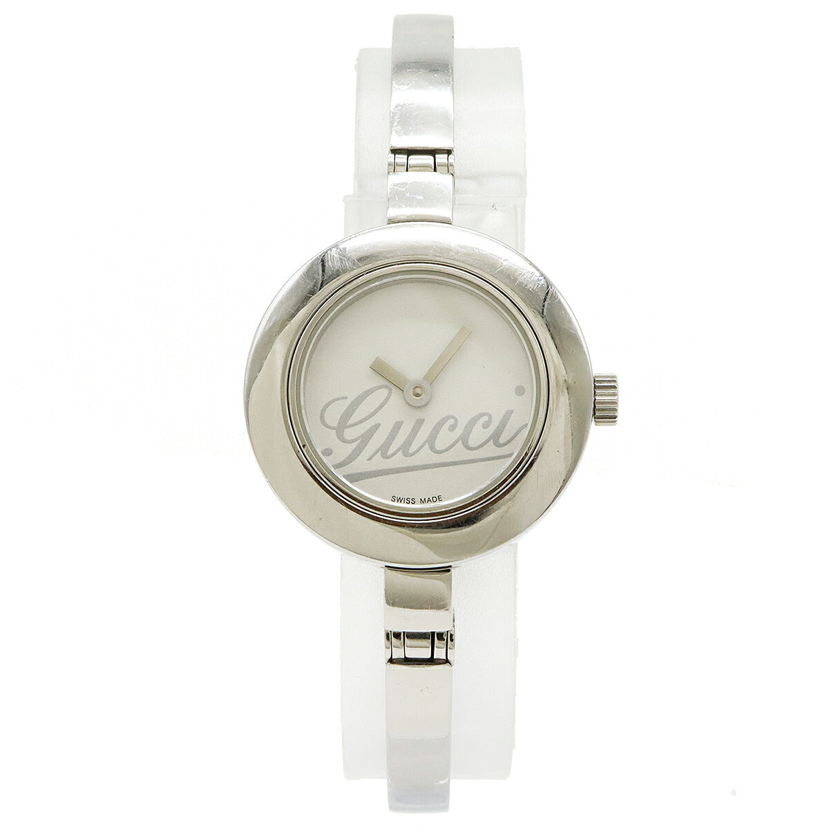 Gucci White Dial 105 Quartz Watch YA105544 Pre-owned