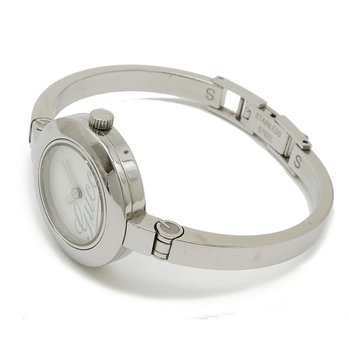 Gucci White Dial 105 Quartz Watch YA105544 Pre-owned