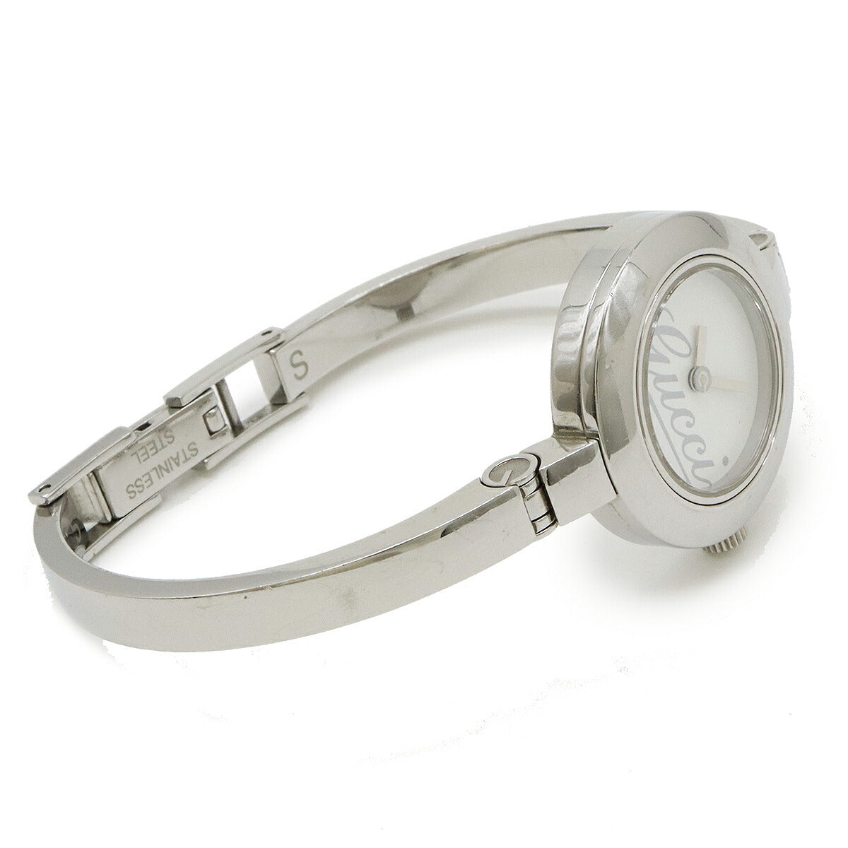 Gucci White Dial 105 Quartz Watch YA105544 Pre-owned