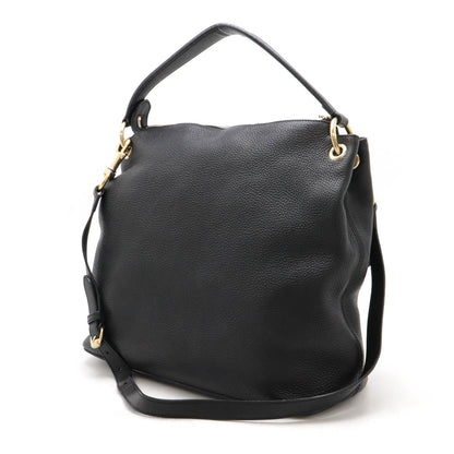 Gucci Leather Soho Interlocking G 2way Handbag 408825