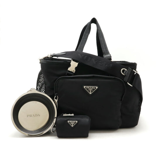 Prada Re-Nylon Triangle Logo Pet Bag 2way 2VC030