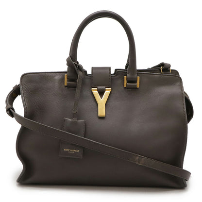 Saint Laurent Paris Leather Y Line Petit Cabas 2way Bag 311210