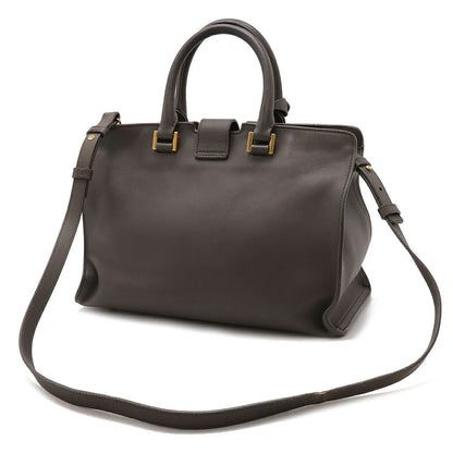 Saint Laurent Paris Leather Y Line Petit Cabas 2way Bag 311210