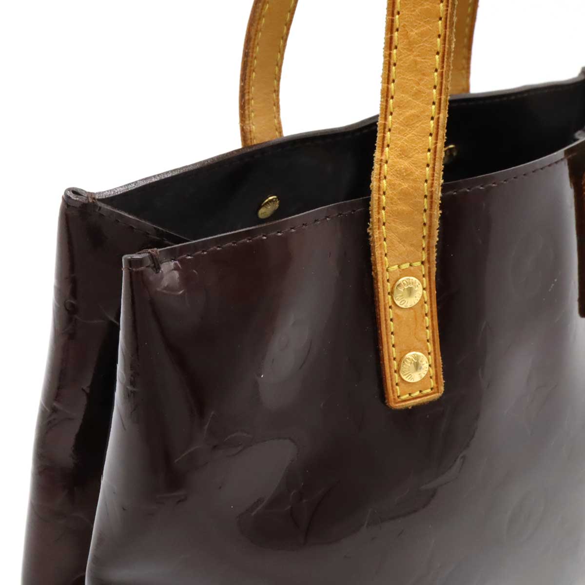 Louis Vuitton Reade PM Monogram Vernis Handbag