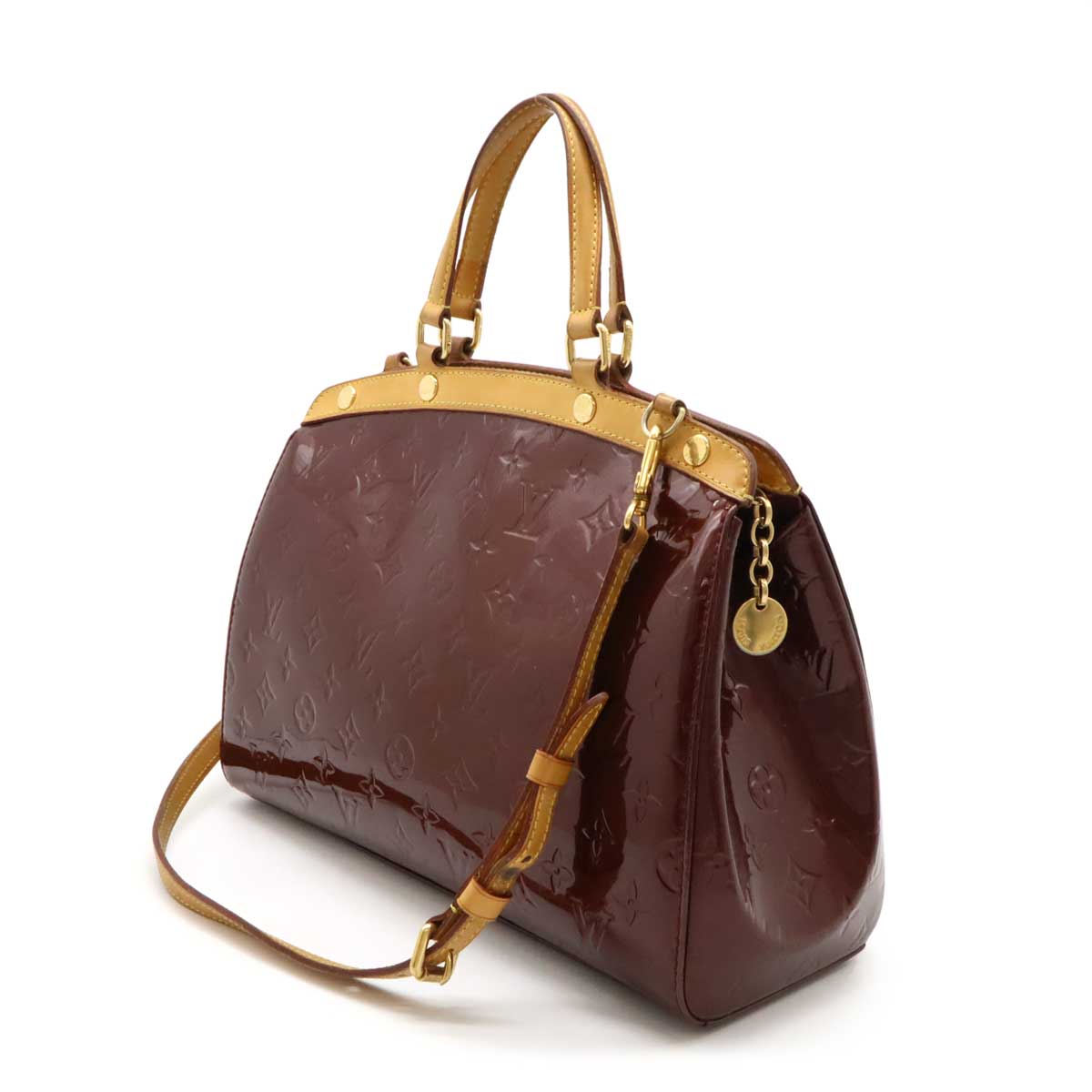 Louis Vuitton Monogram Vernis Brea MM 2way bag M91690