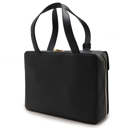 Chanel Caviar Skin Coco Mark Business Bag 2way Briefcase