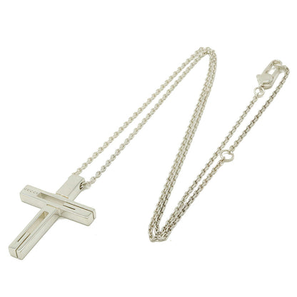 Gucci G Motif Cross Necklace Ag925 Pendant