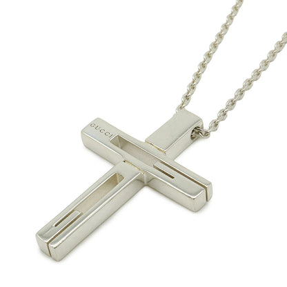 Gucci G Motif Cross Necklace Ag925 Pendant
