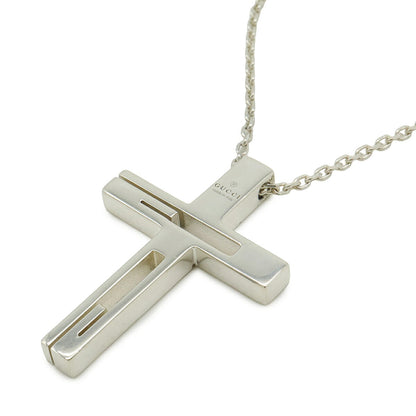 Gucci G Motif Cross Necklace Ag925 Pendant