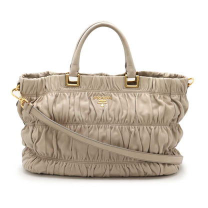 Prada Leather Gaufre 2way Bag BN1336