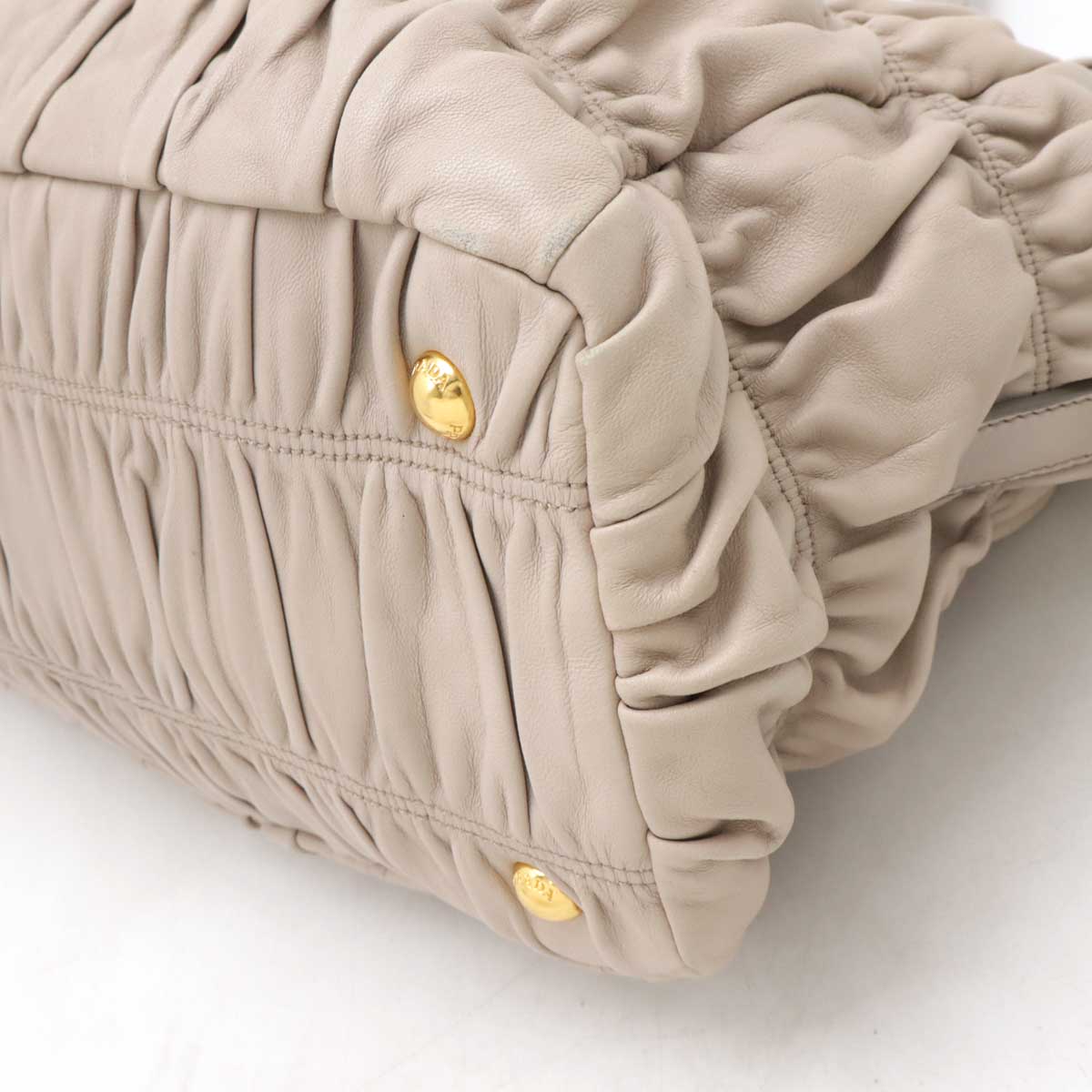 Prada Leather Gaufre 2way Bag BN1336