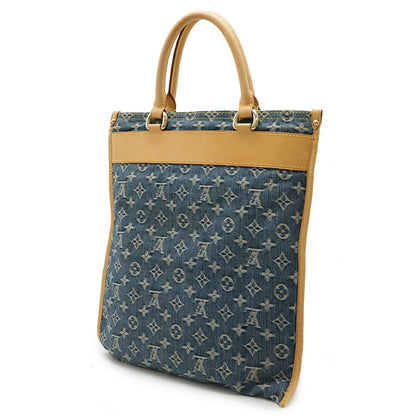 Louis Vuitton Monogram Denim Flat Shopper Handbag M95018