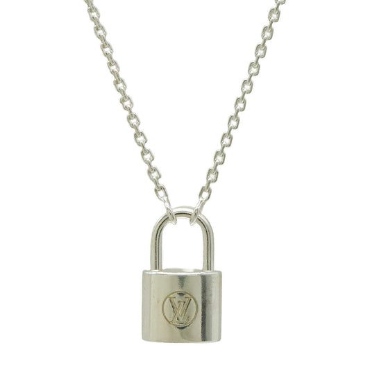 Louis Vuitton Silver Lockit Necklace Pendant