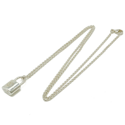 Louis Vuitton Silver Lockit Necklace Pendant