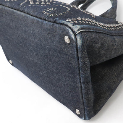 Prada Denim Canapa 2way Tote Bag BN2642