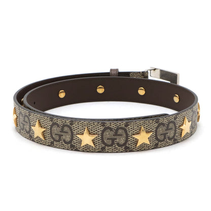 Gucci GG Supreme PVC Leather Belt