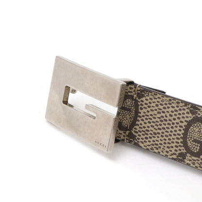 Gucci GG Supreme PVC Leather Belt