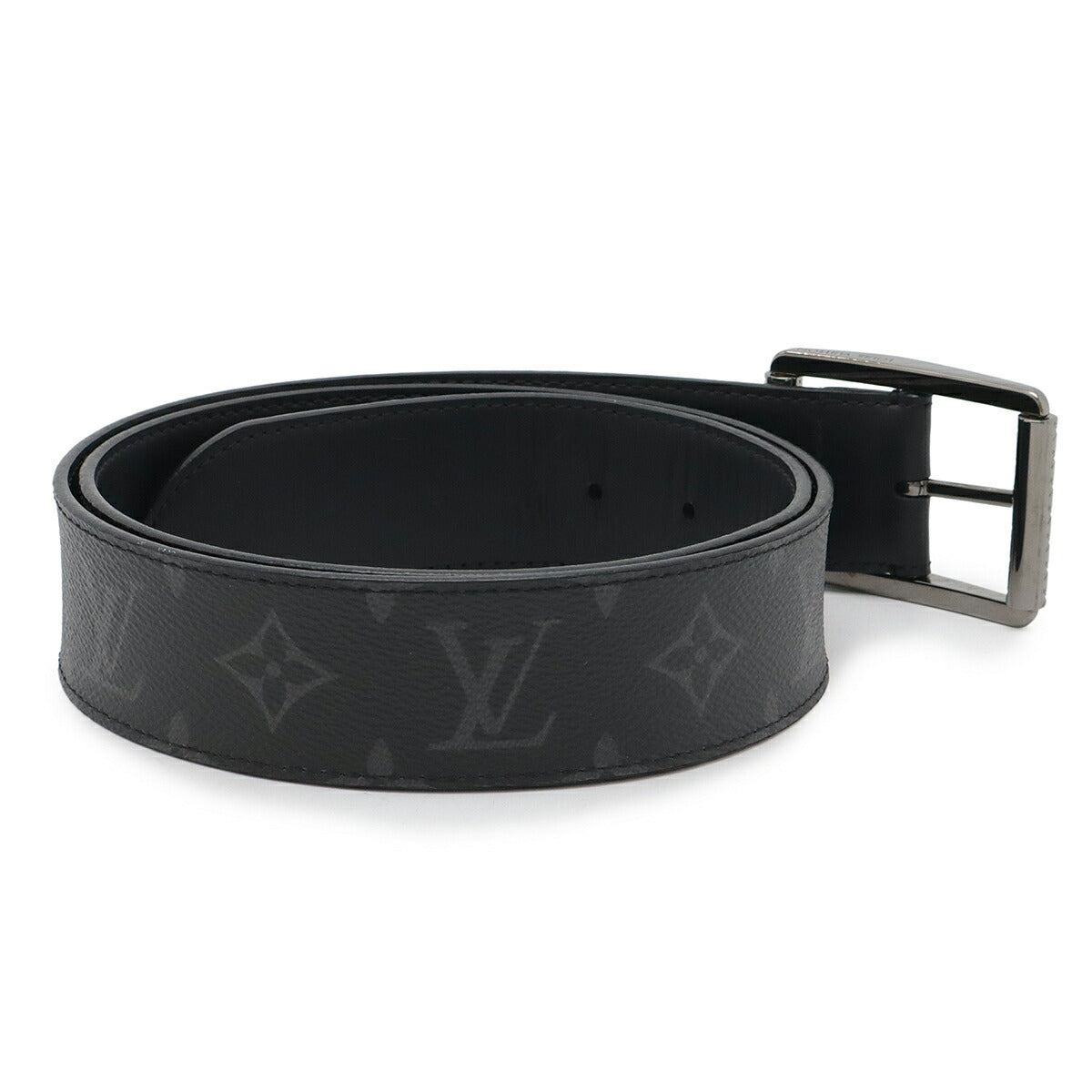 Louis Vuitton Monogram Eclipse Leather Belt