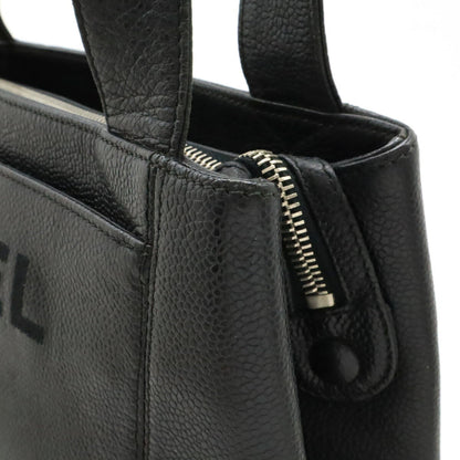 Chanel Logo Caviar Skin 2way Bag