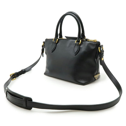 Prada 1BA104 Leather 2way Handbag