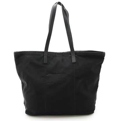 Prada Logo Jacquard Nylon Leather 2way Bag