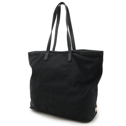Prada Logo Jacquard Nylon Leather 2way Bag