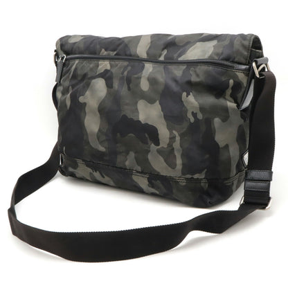 Prada VA0887 Tessuto Camouflage Messenger Bag