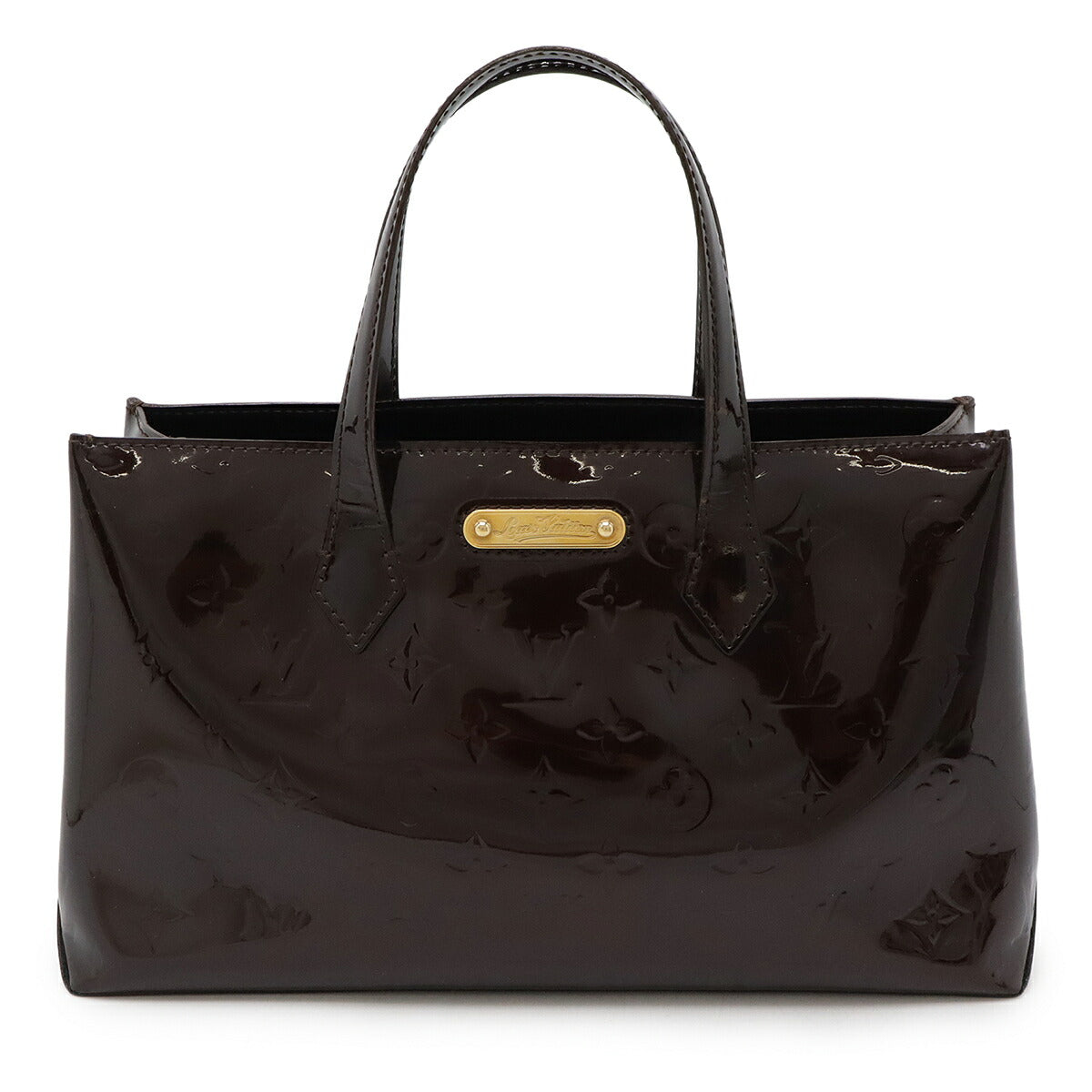 Louis Vuitton Wilshire PM Monogram Vernis Handbag