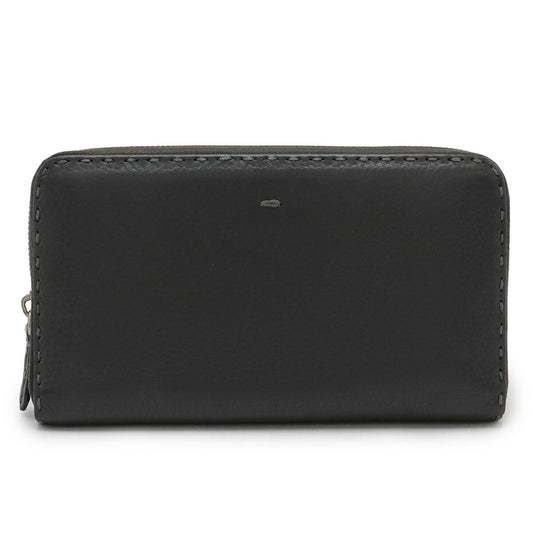 Fendi Selleria Leather Long Wallet