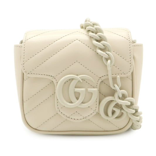 Gucci GG Marmont Leather 2way Shoulder Bag Belt Bag