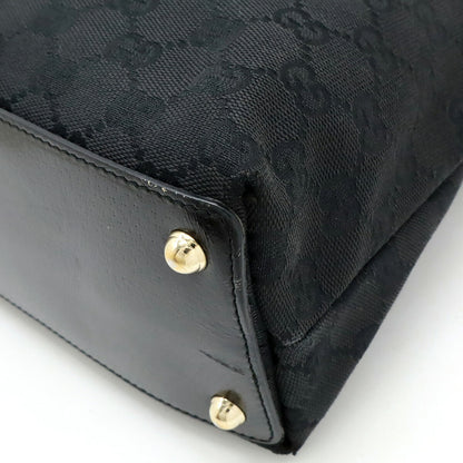 Gucci GG Canvas Patent Leather 2way Bag