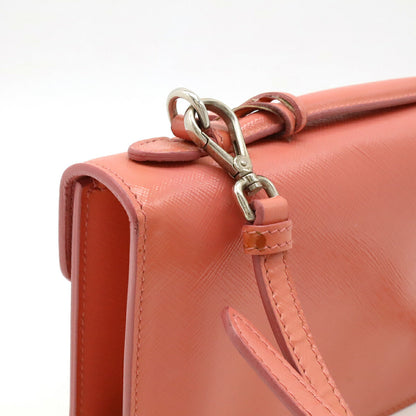 Prada Saffiano Vernic 2way Handbag