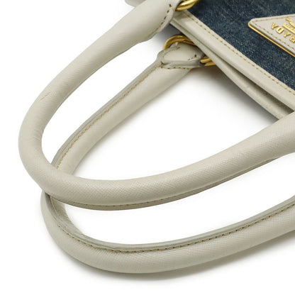 Prada Triangle Logo 2way Handbag