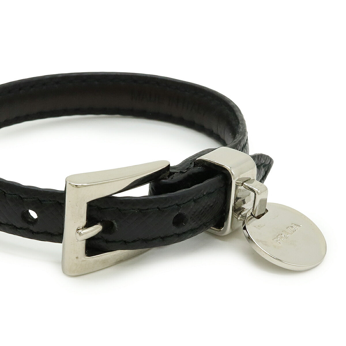 Prada Saffiano Leather Bracelet