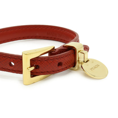 Prada Saffiano Leather Bracelet