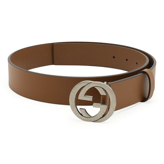Gucci Interlocking G Leather Belt